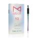 PACK OF 10 Mellie's Signature Microblading Disposable Pen - Sterilized Blade - Comfortable Rubber Grip With Pigment Sponge (U18 NANO .15mm, Multi Color) U18 NANO .15mm Multi Color