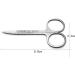 Craft Scissors Professional Nail Scissor Manicure for Nails Eyebrow Nose Eyelash Cuticle Scissors Curved Pedicure Makeup Tools Scissors - Buy Online on GoSupps.com