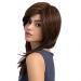 TopWigy Mix Color Ladies Long Brown Hair Wigs Synthetic Hair Women Wig Halloween 22 Inches (lc101)