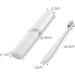 Gatuida Travel Toothbrush Organizer - Premium Toothbrush Case for Adults | Durable & Portable PP Holder in White - Buy Online on GoSupps.com