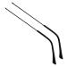 Ranara replacement glasses end tips glasses legs glasses accessories 1 pair of vintage glasses metal frames ironing glasses spare arms black