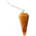 Yellow Calcite Crystal Pendulum Dowsing Dowser Healing Crystals Orgonite Point Scrying Gemstone - Buy Online on GoSupps.com