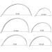 100 Pack C Shaped Curved Needles - Weaving, Embroidery, Bookbinding, Sewing & More - Buy Online on GoSupps.com