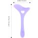 FOMIYES Applicateur De Bouclier De Mascara Bouclier De Cils En Silicone Pochoirs D'eyeliner Applicateur De Maquillage Pour Les Yeux Outils D'assistant De Maquillage Violet - Buy Online on GoSupps.com