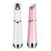 Electric Eye Massager Wand Rechargeable Facial Massager Facial Vibrating Treatment Heated Eye Massager for Dark Circles Eye Bags Puffiness Under Eyes (Pink)