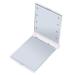 Portable Mirror Makeup Vanity Mirror Folding Comestic Mirror Double-sided Makeup Mirror Compact Led Mirror Mini Mirror Small Mirror Double Sided White