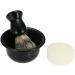 Anself 4pcs Men Shaving Set with Badger Hair Brush, Razor Holder Stand, Soap Bowl, Shaving Soap - Buy Online on GoSupps.com