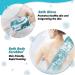 Silicone Back Scrubber for Shower - Exfoliating Gloves - Splish Splash Scrubber (Blue) | 2021 Gift Idea - Buy Online on GoSupps.com