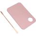  UMDHAIYI Professional makeup mixing palette for acrylics double-headed spatula thumb hole reusable smoothing surface mixing base gel - Buy Online on GoSupps.com