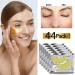 24K Gold Under Eye Patches - Reduce Dark Circles, Puffiness & Wrinkles - Hydrogel Collagen Eye Pads for Elasticity - 22 Pairs - Buy Online on GoSupps.com