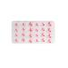 dijiusidy 1 Set Christmas Nail Wraps Cartoons Style Decor Adorable False Fingernails Children Removable Art Decals DIY Manicure PNT-16-16