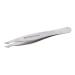 Tweezerman Stainless Steel Slanted Point Tweezer - Eyebrow Precision Tweezers  Facial And Ingrown Hair Removal (Classic Stainless)