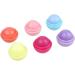 Moisturizing Lip Balm Smooth Ball Healing Lip Balms Fruit Flavoured Lips Care Fully Hydration Lipstick for Women Girls (Orange) - Buy Online on GoSupps.com