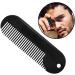 Beard Comb Metal Fine Comb Tooth Portable Mini Pocket Styling Beard Cleaning Comb for Thinner Hair Beard Attractive Processed - Buy Online on GoSupps.com