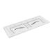 Healeved Eyebrow Ruler 10pcs Eyebrow Design Ruler Tools Eyebrow Shaping Ruler Drawing Tool Shape Disposable