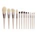 Super Soft Morandi Color 12Pcs Professional Makeup Brush Set | Premium Cosmetic Brushes for Flawless Makeup Application - Buy Online on GoSupps.com