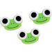 Hperu Cartoon Contact Lens Case - Frog Shape Holder 3pcs Cute Animal Design International Shipping Available - Buy Online on GoSupps.com