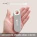 Slim Travel Pill Organizer | Compact Portable Pill Case for Purse or Pocket | Stylish 3 Compartments Vitamin Holder (Grey) - International Shipping Available - Buy Online on GoSupps.com