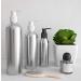 Aluminum Lotion Pumping Bags 3x120ml - Refillable Cosmetic Containers with Black PP Pump for Creams Emulsions Shower Gels & Shampoo - Buy Online on GoSupps.com