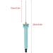 Foam Cutter Pen  Hot Wire Cutter for Foam  Electric Hot Wire Wax Foam Styrofoam Cutter Machine Hand Held Cutting Pen Kit (10cm(7.5v 2.5a)) - Buy Online on GoSupps.com