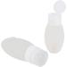 HEEPDD Travel Bottle Silicone Portable Outdoor Storage for Shampoo Lotion Lightweight & Durable 100ml (White) - Buy Online on GoSupps.com