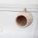 Tbkoly Rope Weave Bird Breeding Nest Bed House Toy for Budgie Parakeet Parrot Cage Perch Hatching Nesting Box beige - Buy Online on GoSupps.com