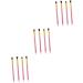 DOITOOL 12 Pcs Eyeshadow Eye Shadow Eye Cosmetic Brushes Eye Make-up Brush Kit Set Beauty Tools Dropshipping mediumx3pcs Pink+goldx3pcs - Buy Online on GoSupps.com