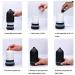 Wanlola 120ml Ceramic Essential Oil Diffuser for Aromatherapy - Waterless Auto-Off Function - Ideal for Home, Office, and Room - Black - Buy Online on GoSupps.com