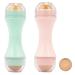 Oil-Absorbing Volcanic Face Roller Oily Skin Control Roller Reusable Face Roller Skin Care Facial Skin Care Tools (Blue Pink)