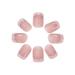 Brishow Pink French Press-On Nails 24 Ballerina Acrylic Short Artificial Nails for Women & Girls Easy Stick-On Manicure - Buy Online on GoSupps.com