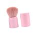 Beavorty Portable Powder Brush powder cream brush face Buffing brush Loose Powder Makeup Blush Brush Cosmetic Buffing Retractable concealer Miss stippling neck 8.3x3.3cm Pink