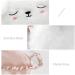 EleCharm Cute Animal Sleeping Mask - Soft Plush Eye Cover for Home & Travel (White Dog) - Buy Online on GoSupps.com