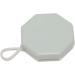 Makeup Puff Box Octagonal Powder Puff Container 5-Piece Gray Dustproof Safe Box for Dressing Tables - Buy Online on GoSupps.com