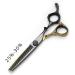 Hair Cutting Scissors 6 Inch 440C Imported Hairdressing Scissors Barber Shop Special Tool Flat Cut 25%-30% Hair Volume Barber Set - Buy Online on GoSupps.com