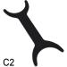 MIBICIRI Silicone Dental Orthodontic Photography Contraster Black Background Board Contraster Bendable Intraoral Photography Background Board (C2) - Buy Online on GoSupps.com