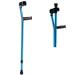 Forearm Crutches -Crutches Adult for Disabled People Walker Comfortable Safe Crutch Lightweight Aluminum Alloy - Adjustable Height Lightweight Walking Aid for Parents an Fashionable Independence