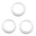 STOBOK Resin Casting Mold 3pcs Crown Silicone Mold Silica Gel Epoxy Soap Epoxy Silicone Mold Whitex3pcs 2X22X2CMx3pcs