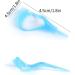 2 pcs plastic three in one makeup eyelash tool upper and lower eyelash mascara applicator applicator guide assistant eyelash comb quick makeup template.(Red+Blue) - Buy Online on GoSupps.com
