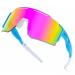 IKTOD Men and Women Vipers Sunglasses, Cycling UV400 Anti-Ultraviolet Sports Outdoor Sunglasses C16