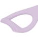 Reusable Silicone Winged Eyeliner Stencil for Makeup with Tooth Shaped Baffle and Detachable Fishtail Brush Soft and Flexible Multifunctional (Purple) - Buy Online on GoSupps.com