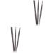 Beavorty 2pcs 2 1 eyebrow pen eyebrow brush brow pencil eye brow brush Double headed eyebrow microblading - Buy Online on GoSupps.com