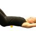 Soft Yellow Massage Ball with Knobs - 5.5 cm Stress Relief Massager for Relaxation - Buy Online on GoSupps.com
