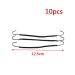 10 Pcs Horse Chant Rubber Elastic Hook Hair Bands - Premium Hair Jewelry & Styling Tools for Women - Buy Online on GoSupps.com