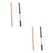 Angoily 4 Pcs Eyebrow Pencil Eyebrow Pen Brown Eyeliner Makeup Pencils Woman Cosmetic Brush 1 count (Pack of 1) As Shownx2pcs
