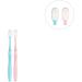Healvian Ultra-Fine Toothbrush Set for Adults | 4 Super Soft Hair Toothbrushes for Pregnancy Care | Gentle Oral Hygiene with 10 000 Ultra-Fine Bristles - Buy Online on GoSupps.com