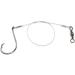 SEN YUBBY Heavy Duty Stainless Steel Offset Octopus Hooks Rig - Fishing Wire Leader with Rolling Swivel and Barb Hooks for Saltwater Fishing - Buy Online on GoSupps.com