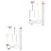 FRCOLOR 2 Sets Nail Polisher Nail Drill Manicure Tool Nail Kits Professional Manicure Kit Motor Kit Professional Nail Drill Kit U as Acrilicas Nail Tool Cordless White Plastic