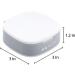 Buy Pill Organizer 4 Times a Day | Small Vitamin & Supplement Case | White Pill Box for Medicine - Buy Online on GoSupps.com