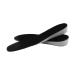 NOLITOY Invisible Shoe Lift Taller Insole Heel Lifting Inserts Heightening Height Shoe Inserts Full Length Shoe Insoles Adjustable Heel Lifts Inner Soles for Women Shoes Elevator Full Pad Black Size 4