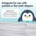 3-Pack Snappi Cloth Diaper Fasteners for Toddlers - Replaces Diaper Pins - Ideal for Cloth Prefolds and Flats - Buy Online on GoSupps.com